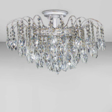 Люстра кришталева стельова Light House SH-17020/8 WG біла