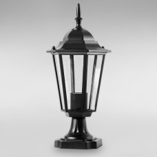 Вуличний стовпчик ліхтарний на один світильник KX-18259 BK чорний