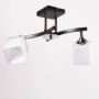 Зображення Люстра стельова Light House SR-17012/2 BK+CH W180*L500*H270 E27 чорний + хромИМ Light-Deco1