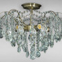 Зображення Люстра кришталева стельова Light House SH-17019/5 AB бронзаИМ Light-Deco1