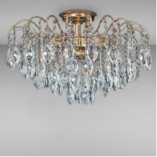 Люстра кришталева стельова Light House SH-17020/8 FG золото
