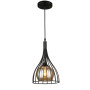 Зображення Люстра підвісна Light House SR-17023/1H BK D198*H300/H800 чорнаИМ Light-Deco