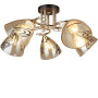 Зображення Стельова люстра Light House SR-17034/5 BK+FG D560*H240 чорний + золотоИМ Light-Deco
