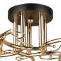Зображення Стельова люстра Light House SR-17034/5 BK+FG D560*H240 чорний + золотоИМ Light-Deco2
