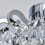 Зображення Люстра кришталева стельова Light House SR-17036/4+12 CR хромИМ Light-Deco1