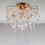 Зображення Люстра кришталева стельова Light House SH-18171/4 FG 400*400*340 золото ИМ Light-Deco 