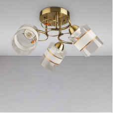 Люстра потолочная Light House SH-18179/3 AB 440*440*240 бронза 