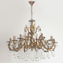 Зображення Люстра підвісна класична свічки Light House SH-18181/10+5 AB бронзаИМ Light-Deco