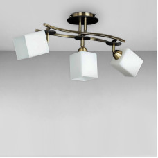 Стельова люстра Light House SH-18182/3 AB чорний + бронза