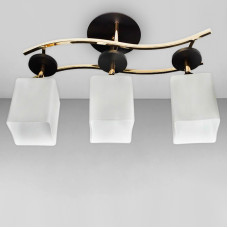 Стельова люстра Light House SH-18182/3 FG чорний + золото