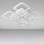 Зображення Стельова люстра LED з димером Light House SL-18185/4+4B WT 192W DIMMER 3000-6000 H120*L600*W600 біла ИМ Light-Deco 