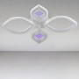 Зображення Стельова люстра LED Light House SC-18194/2+2 WH 76W 2.4G 3D 700*560*90 біла ИМ Light-Deco 
