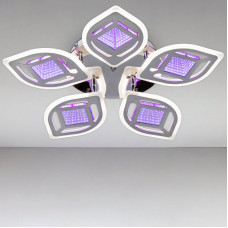 Стельова люстра LED Light House SC-18194/5S CR 120W 2.4G 3D 600*90 хром