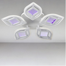 Стельова люстра LED Light House SC-18194/5S WH 120W 2.4G 3D 600*90 біла