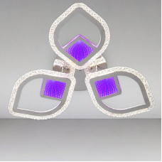 Стельова люстра LED Light House SC-18195/3 CR 66W 2.4G 3D 620*90 хром