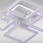 Зображення Стельова люстра LED з RGB підсвічуванням Light House SC-18196/4C WH+PK/MIX/BL 120W+10W 2.4G 630*630*80 біла ИМ Light-Deco 1 