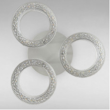 Люстра стельова LED Light House  SC-18197/3C WH 60W 2.4G Ф430*93 біла