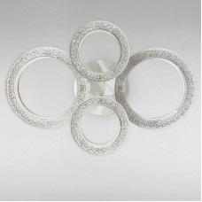 Люстра стельова LED Light House SC-18199/2+2C WH 112W 2.4G Ф630*140 біла