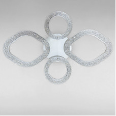 Люстра стельова LED Light House SC-18200/2+2C WH 112W 2.4G Ф700*90 біла