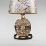 Изображение Настольная лампа с абажуром Light House SG-18207/1T FG+ZZ+SHADE H350*D200 золото ИМ Light-Deco 1 