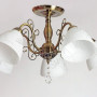 Зображення Люстра стельова Light House SH-18224/5 AB бронза плафон білий ИМ Light-Deco 1 