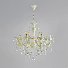 Люстра підвісна свічки Light House SH-18231/8 LWG 680*680*680 білий із золотом