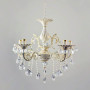 Зображення Люстра підвісна свічки Light House SH-18232/6 LWG 600*600*1200 E14 білий із золотом ИМ Light-Deco 1 