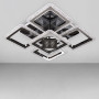Зображення Стельова люстра LED з підсвічуванням Light House SC-18242/4+1C BP+PK/MIX/BL 110W+26W 2.4G 430*430*120 чорний хром ИМ Light-Deco 