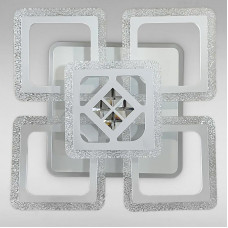 Стельова люстра LED з підсвічуванням Light House SC-18242/4+1C WT+PK/MIX/BL 110W+26W 2.4G 430*430*120 білий