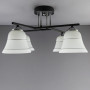 Зображення Стельова люстра Light House NM-17039/4 CR BK WT чорний ИМ Light-Deco1