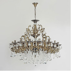 Люстра підвісна свічки Light House SH-17042/12A AB D900*H1200 бронза