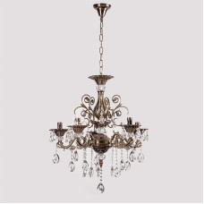 Люстра підвісна свічки Light House SH-17042/5A AB D600*H1100 бронза