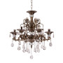 Зображення Люстра підвісна свічки Light House SH-17042/6A AB D600*H1100 бронзаИМ Light-Deco1