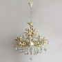 Зображення Люстра підвісна свічки Light House SH-17042/8L YL D650*H1100 білий із золотомИМ Light-Deco