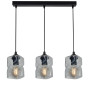 Зображення Люстра підвісна Light House NM-17051/3 BK+CL чорнаИМ Light-Deco