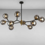 Зображення Люстра молекула підвісна Light House LS-17073-10 BK+BK чорнаИМ Light-Deco
