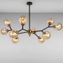 Зображення Люстра молекула підвісна Light House LS-17073-10 BK+BR чорнаИМ Light-Deco