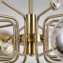 Зображення Люстра молекула підвісна Light House LS-17077-10 BRZ+BK бронзаИМ Light-Deco2