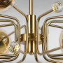 Зображення Люстра молекула підвісна Light House LS-17077-10 BRZ+BR бронзаИМ Light-Deco2