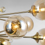 Зображення Люстра молекула підвісна Light House LS-17077-10 BRZ+BR бронзаИМ Light-Deco3
