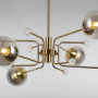 Изображение Люстра молекула подвесная Light House LS-17077-6 BRZ+BK бронзаИМ Light-Deco1