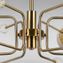 Изображение Люстра молекула подвесная Light House LS-17077-6 BRZ+BK бронзаИМ Light-Deco2