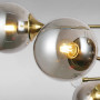 Изображение Люстра молекула подвесная Light House LS-17077-6 BRZ+BK бронзаИМ Light-Deco3