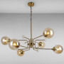 Изображение Люстра молекула подвесная Light House LS-17077-6 BRZ+BR бронзаИМ Light-Deco