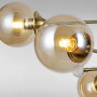 Изображение Люстра молекула подвесная Light House LS-17077-6 BRZ+BR бронзаИМ Light-Deco3