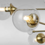 Изображение Люстра молекула подвесная Light House LS-17077-6 BRZ+CL бронзаИМ Light-Deco3