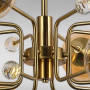 Изображение Люстра молекула подвесная Light House LS-17077-8 BRZ+BR бронзаИМ Light-Deco2