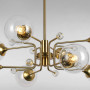 Изображение Люстра молекула подвесная Light House LS-17077-8 BRZ+CL бронзаИМ Light-Deco1