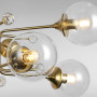 Изображение Люстра молекула подвесная Light House LS-17077-8 BRZ+CL бронзаИМ Light-Deco3