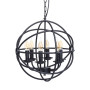 Зображення Люстра підвісна свічки Light House LS-17080-6 BK чорнаИМ Light-Deco1